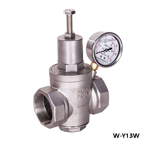 不锈钢螺纹减压阀 W-Y13W-16/25P